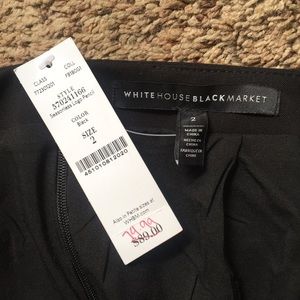 Seamless Black Pencil Skirt